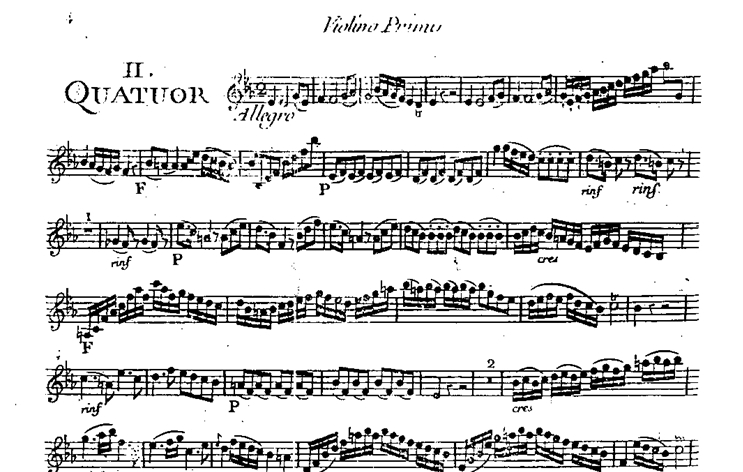 Quatuor en Do mineur (C minor) G.003
