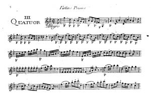 Quatuor en sol mineur (G minor) G.004