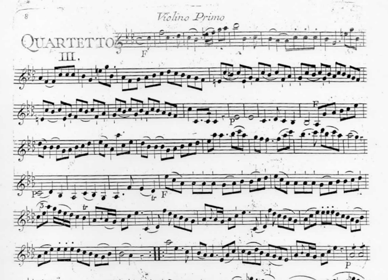 Quatuor en Fa mineur (F minor) G.193