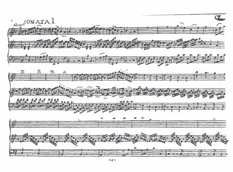 Sonate pour Harpe en Si bémol Majeur (B flat Major) G.076