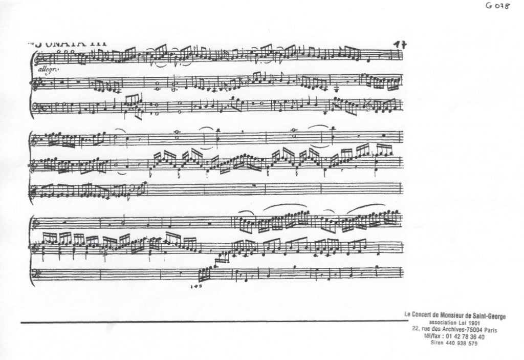 Sonate pour clavecin (harpsichord) en Sol mineur (G minor) G.078