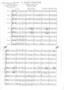 Symphonie en Ré Majeur (D Major) G.074